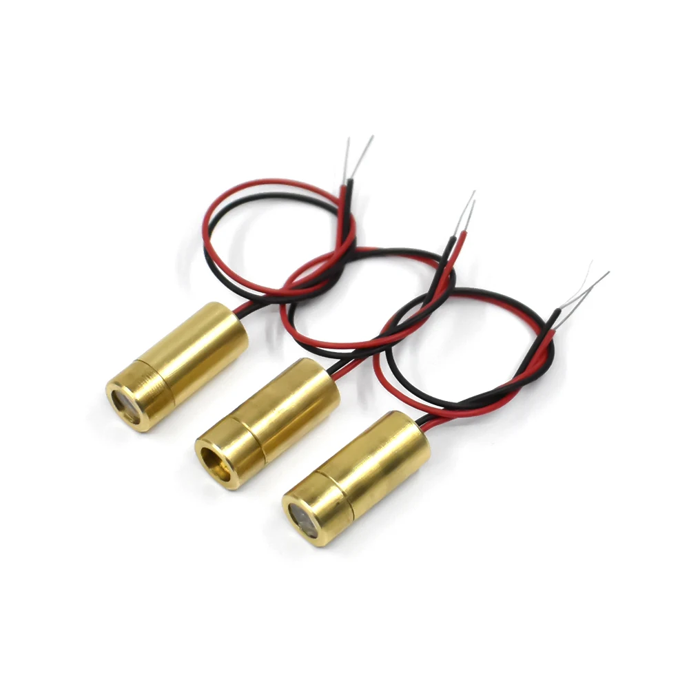 Módulo láser de línea roja de alta calidad, 5mW, 650nm, cabezal láser ajustable de enfoque, 5V, grado Industrial P0.05 - imagen 5