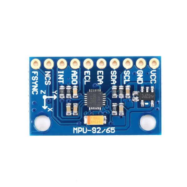 Módulo sensor de 9 ejes GY-9250 MPU-9250 comunicación I2C/SPI giroscopio de 3 ejes + aceleración de 3 ejes + campo magnético de 3 ejes - imagen 3