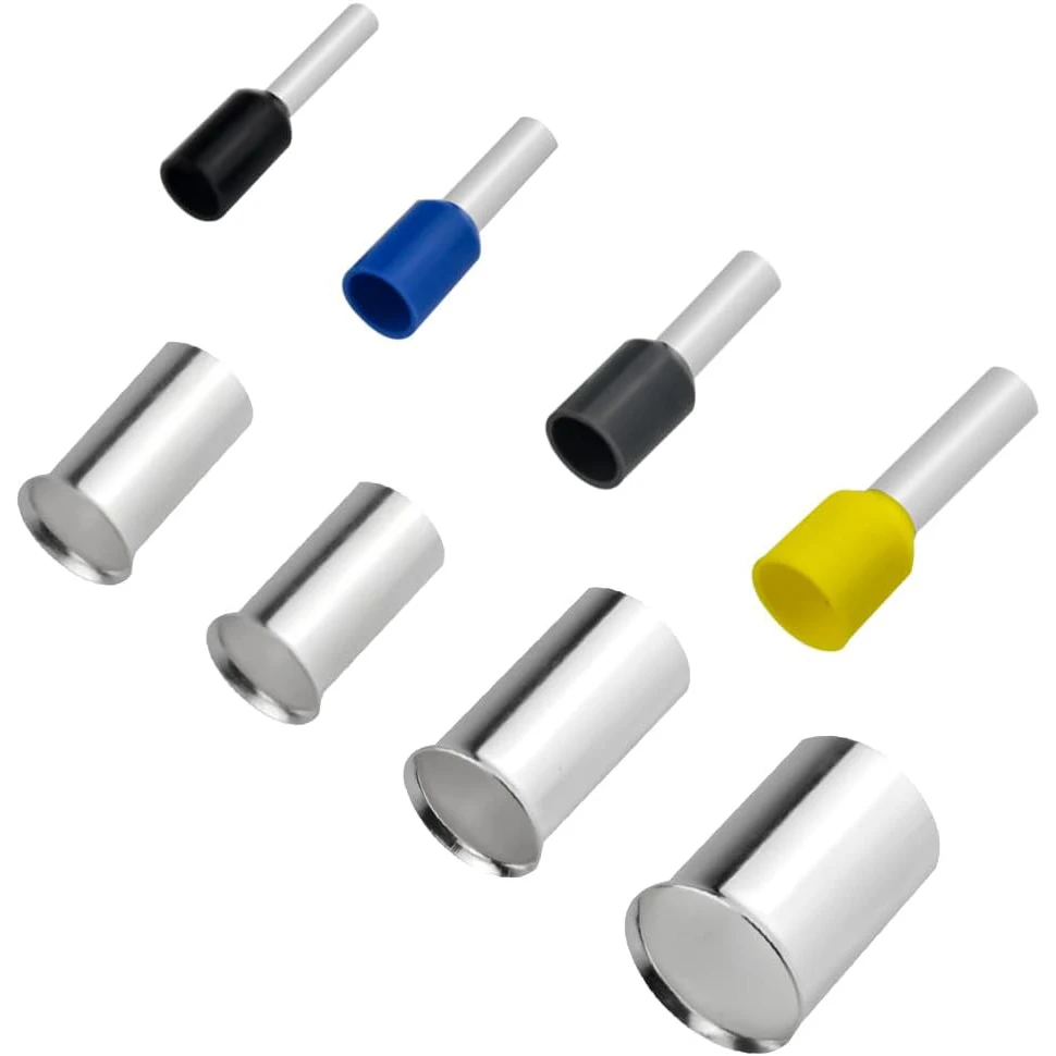 400 Uds. Kits de casquillos de alambre, casquillos, terminales de extremos de cables, Terminal de engarzado, Pin de Cable eléctrico, Terminal de extremo de Cable 2/0-16 AWG - imagen 5