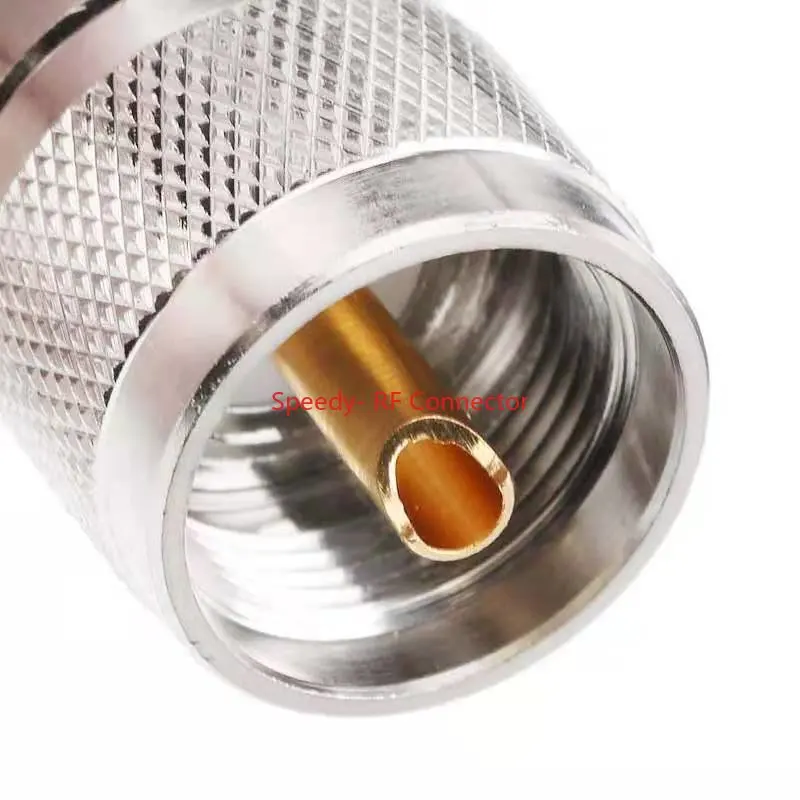 1-10 Uds PL259 UHF conector de abrazadera macho abrazadera de soldadura para RG5 RG6 LMR300 5DFB RG142 LMR400 Cable entrega rápida latón cobre - imagen 3