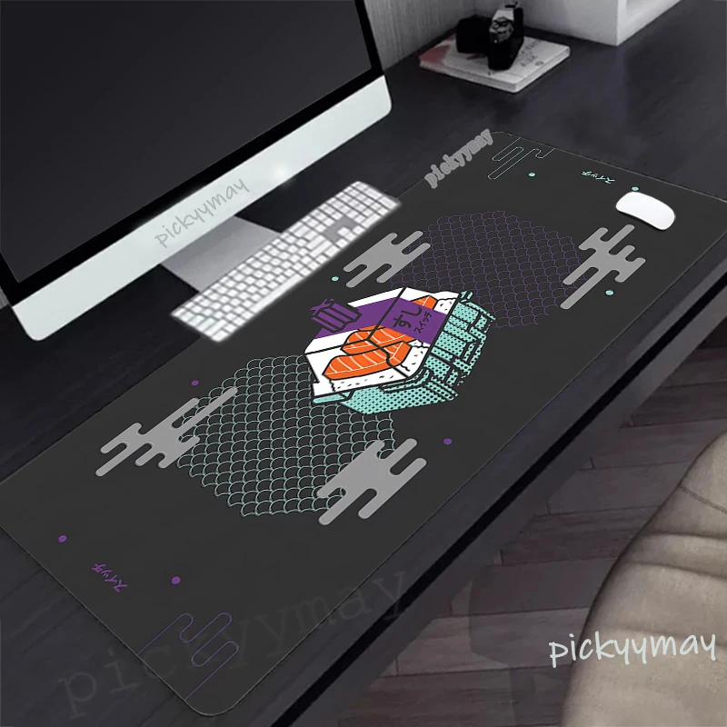 Alfombrilla de ratón grande, alfombrilla de ratón para juegos, alfombrillas de ratón grandes para jugadores, alfombrillas de goma para teclado de 39,3x19,6 pulgadas, alfombrilla de escritorio, alfombrillas de ratón con impresión HD de 900x400mm