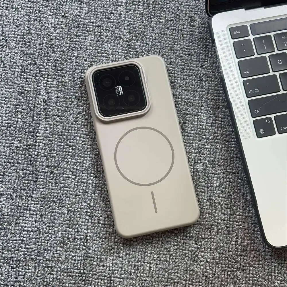 Para Xiaomi 15T Pro mate duro PC + cubierta de TPU para Xiaomi 15 T Mi15Tpro Magsafe carga inalámbrica magnética parachoques duro a prueba de golpes - imagen 2