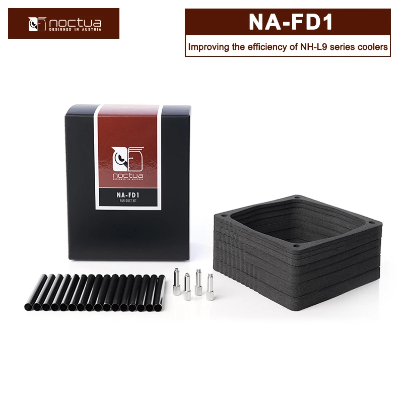 Noctua NA-FD1 Kit de conductos de ventilador Serie NH-L9i/NH-L9a Refrigeradores de CPU Pequeño SFF Boosting Eficiencia de enfriadores de la serie NH-L9