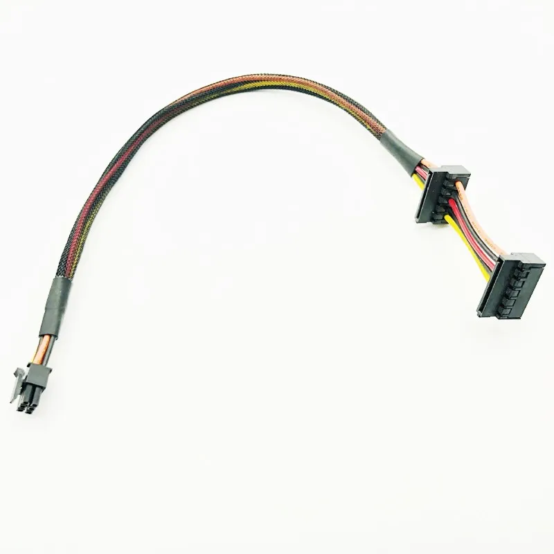 Mini Cable de alimentación de conector SATA Dual de 6 pines para Dell Vostro 3668 3667 3650 disco duro SATA HDD SSD Cable de alimentación - imagen 3