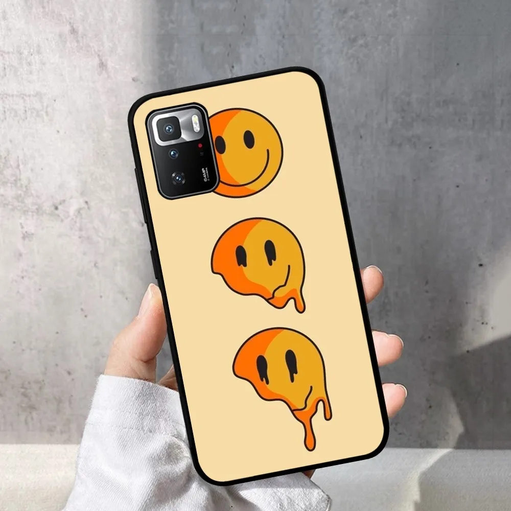 Fashion Yellow Smile Phone Case For Redmi Note 4 X 5 A 6 7 8 T 9 9S 10 11 11S 11Epro Poco M3 Pro - imagen 4