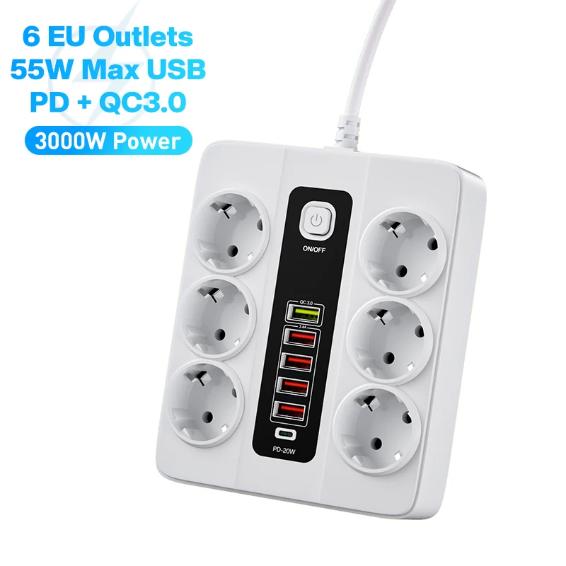 PD QC3.0 1PC White
