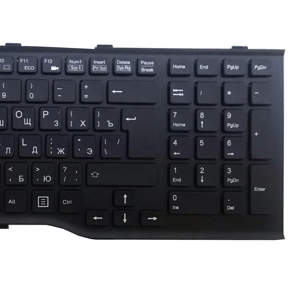 Teclado Ruso Negro para Fujitsu Lifebook AH532 - imagen 4