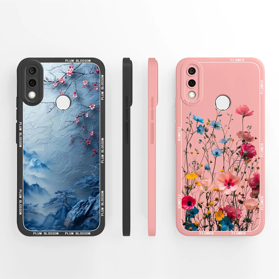 Para Huawei Y7 Pro Y7P Y7A Y7 Prime funda estilo estético cubierta de silicona líquida suave para Huawei Y 7 protección de cámara carcasa de teléfono - imagen 4