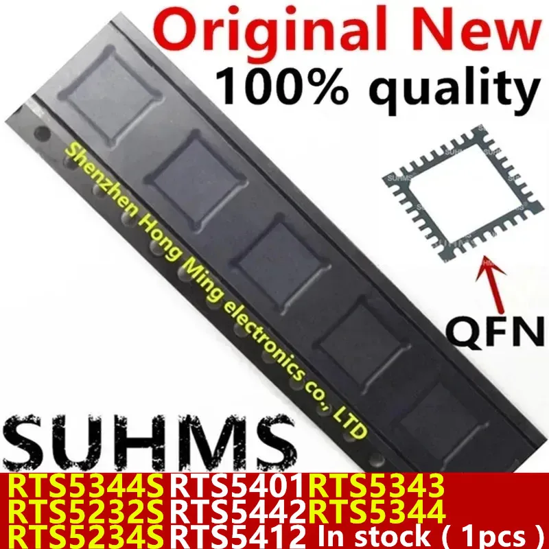 (1 pieza) 100% nuevo RTS5401 RTS5442 RTS5412 RTS5343 RTS5344 RTS5344S RTS5232S RTS5234S QFN