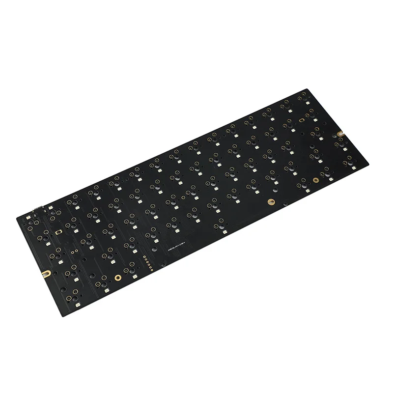 HHKB Teclado mecánico PCB intercambio en caliente RGB Base de luz personalización con cable negro inmersión oro placa base accesorios DIY - imagen 2