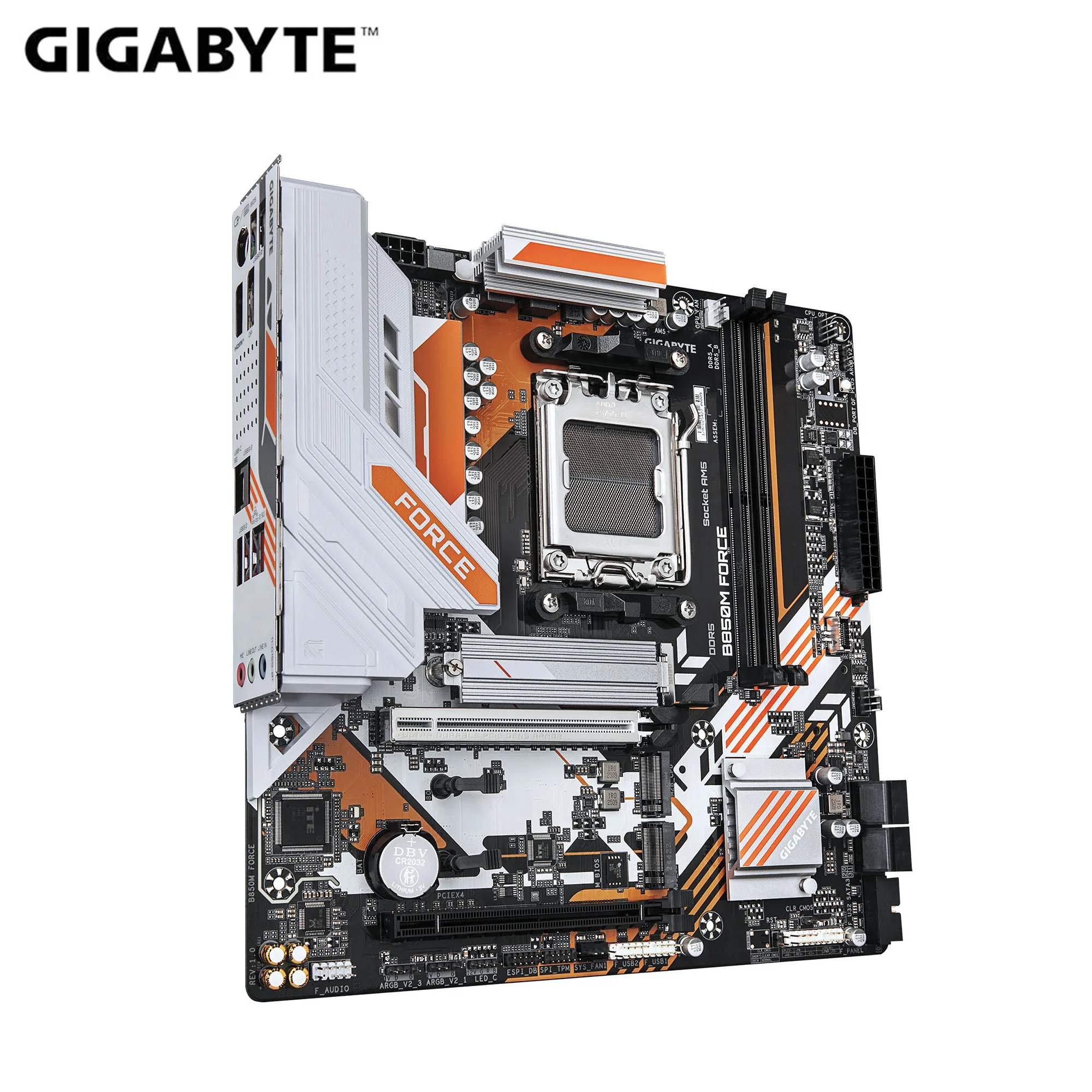 GIGABYTE nuevo B850M FORCE placa base Socket AM5 para Ryzen 9000 8000 7000 Series CPU doble canal Micro ATX DDR5 SATA3 M.2 - imagen 3