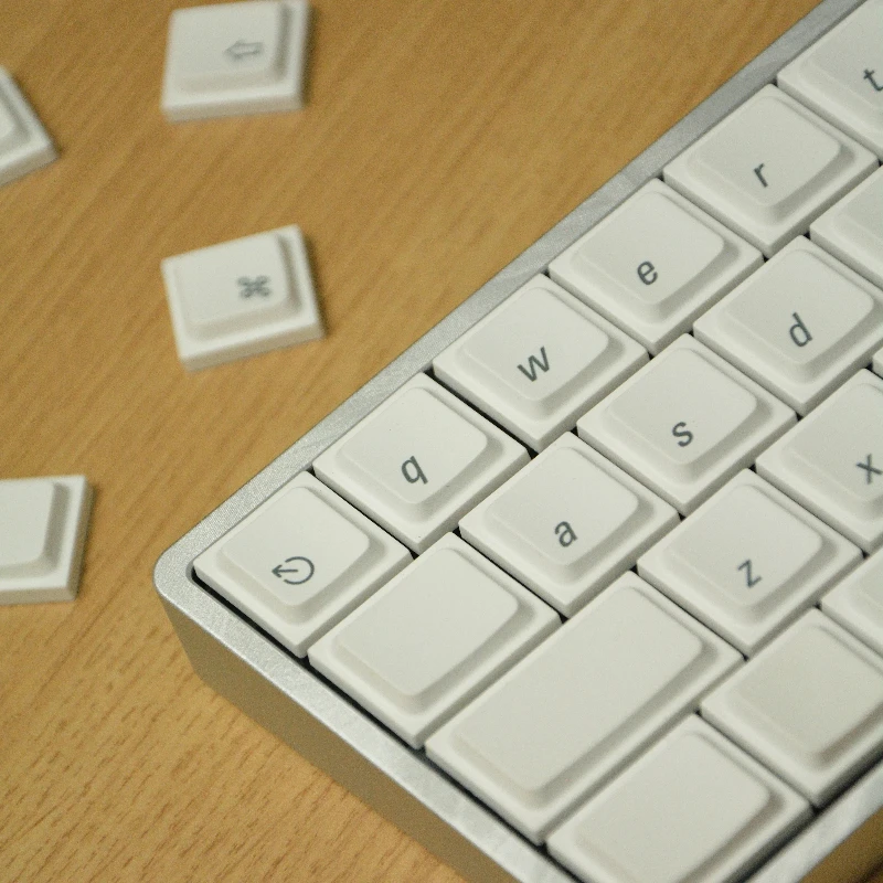 Juego de teclas con tema de perfil bajo de 40s, sublimación PBT, 40% de diseño, teclas originales personalizadas hechas a mano para teclado mecánico MX DIY - imagen 4