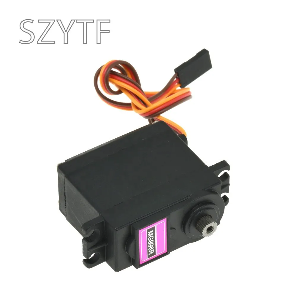 Engranaje de dirección estándar de Metal, Robot Digital de 180 ° y 360 °, 20KG, MG996R, MG946R, MG995 - imagen 5