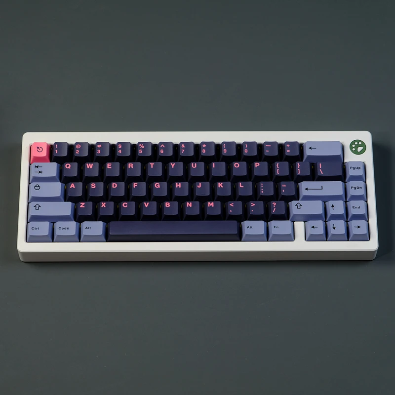 253 teclas GMK 8008 teclas ABS doble disparo teclas de perfil de cereza para teclado mecánico MX 61 64 68 75 87 96 980 104