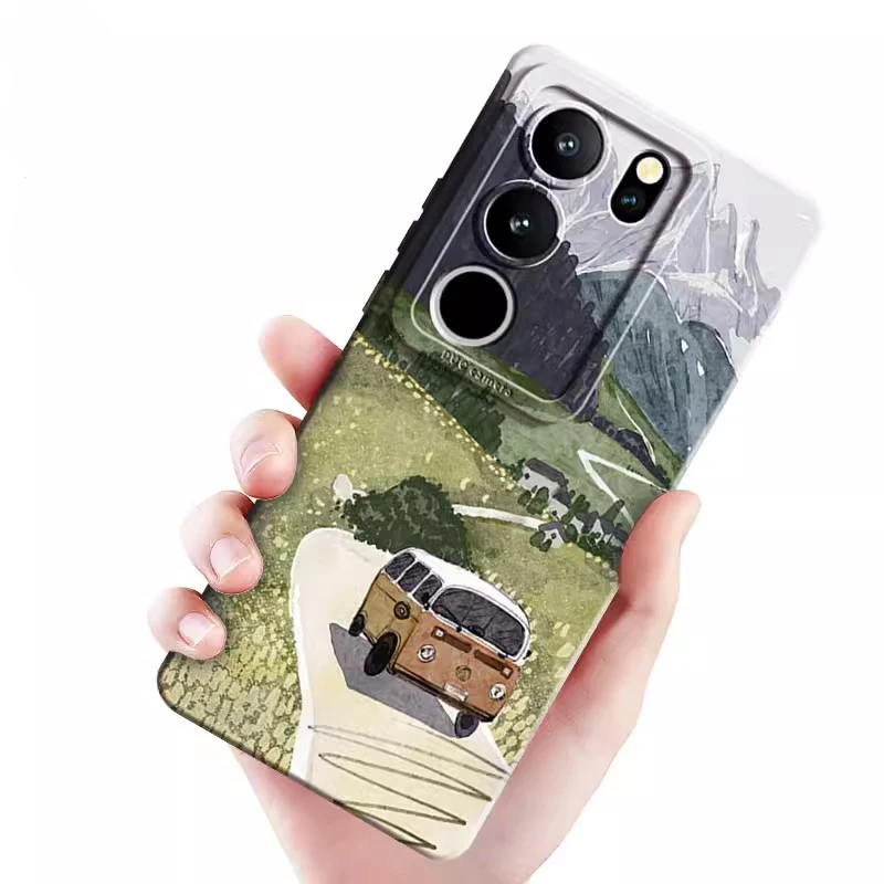 Funda con pintura al óleo de Van-Gogh para Samsung Galaxy S24 S23 Ultra S22 Plus S21FE A16 A15 A35 A55 A14 A34 A54 A53 A52 A33 A32 A13 - imagen 5