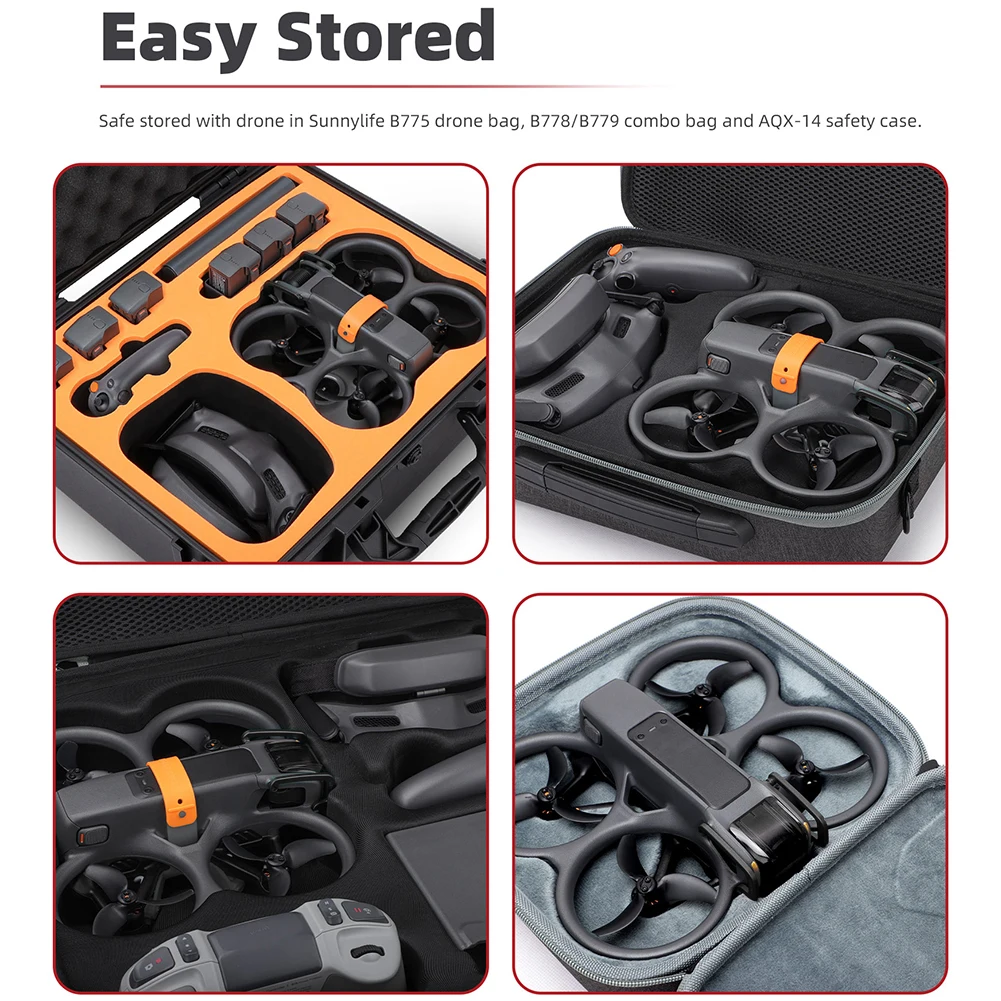 Protector de lente de cámara para DJI Avata 2, cardán de aleación, parachoques, equipo de aterrizaje, accesorios para Dron - imagen 4