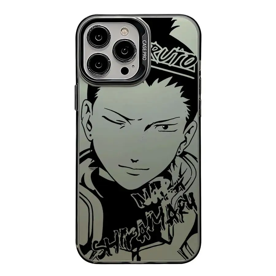 Funda blanda para iPhone 15 13 Pro MAX 11 16e 12 XS MAX 14Pro XR 16Pro 14 Naruto Shikamaru - imagen 5