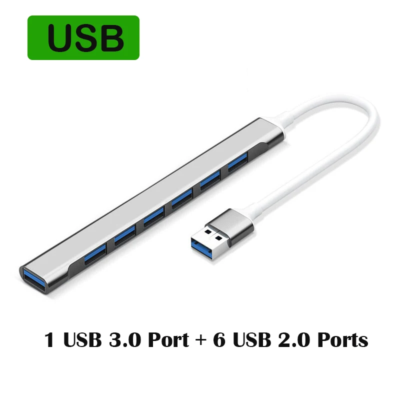 7 grey usb