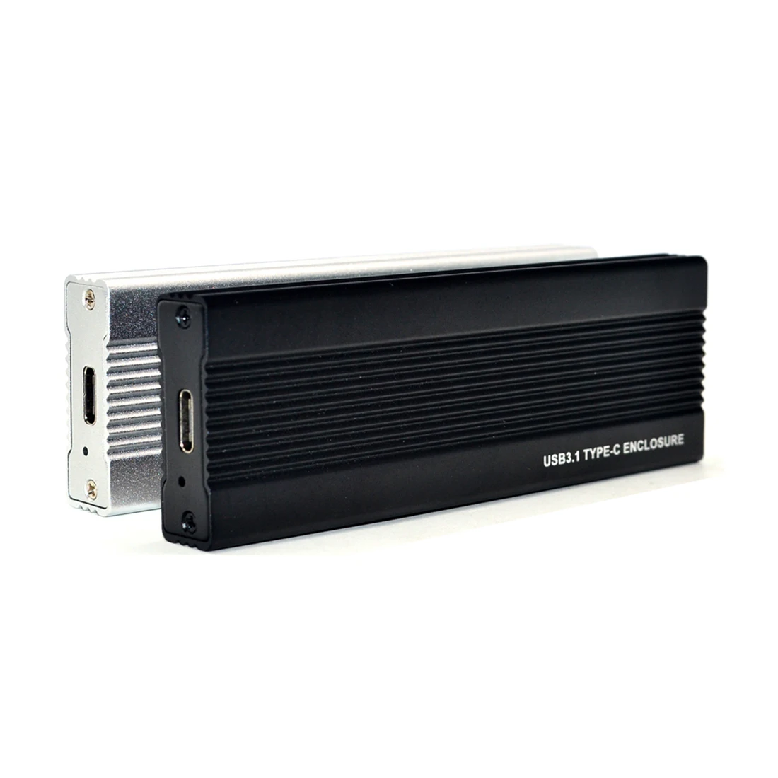 Caja de carcasa SSD M.2 NVME, Adaptador tipo C a USB 3,1, Chip JMS583, M.2, clave M, NVME, nueva - imagen 3