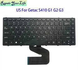 Teclado EE. UU. para Getac S410 G1 / G2 / G3 Semirrobusto