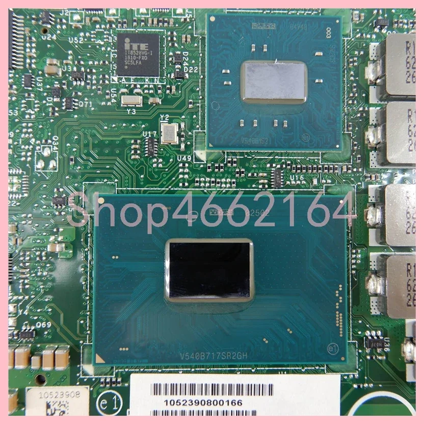 LA-D761P con placa base de CPU de i3-6100U para PC en caja integrada 5000 Celeron G3900E placa base para ordenador portátil CN-0V285V 100% probado OK - imagen 3