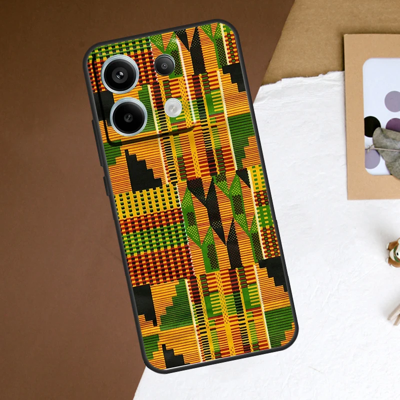 Funda con diseño de impresión de cera africana para Xiaomi Redmi Note 14 12 11 10 13 Pro 11S 12S Redmi 15 13 13C 10C 12C 14C 15C - imagen 3