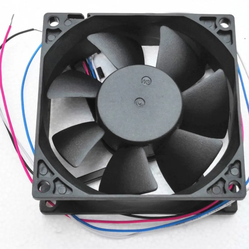 Ventilador axial de 80 mm y 8 cm para ADDA 8025 Ventilador regulado por velocidad de 4 cables de 8 cm, doble rodamiento de bolas, 12 V, 0,45 A, AD0812XB257B04 - imagen 3