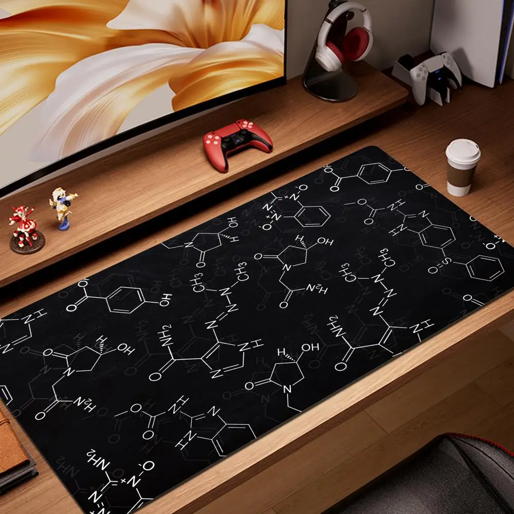Equation-alfombrilla de ratón para Pc, alfombra para Gamer, matemáticas, química, objetos de física, accesorios para juegos, Teclado, portátil Completo, alfombrilla de ratón grande