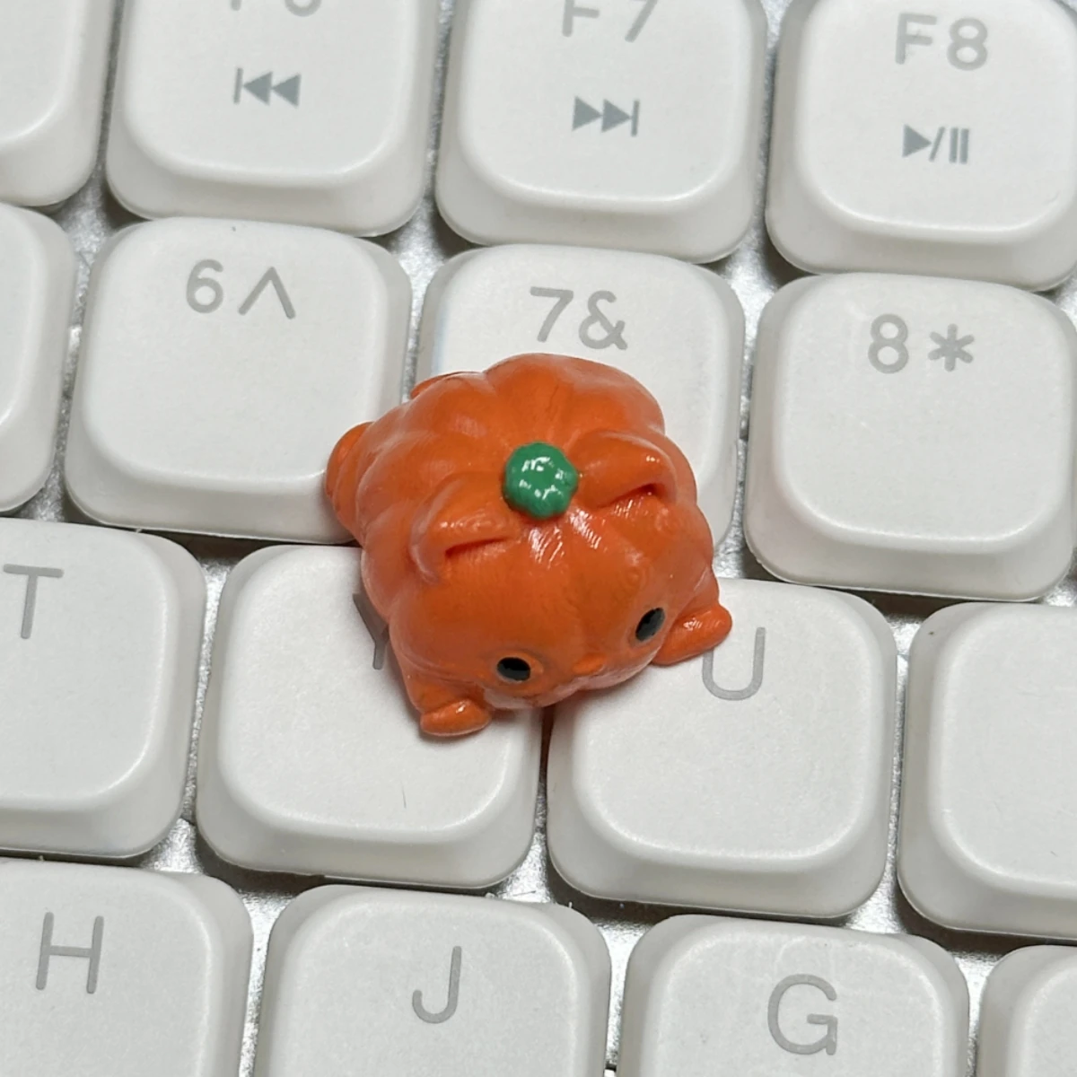 1 Uds. Teclas de Halloween, teclas de gato calabaza, teclas de teclado mecánico de eje transversal, accesorios para juegos de altura OEM - imagen 5