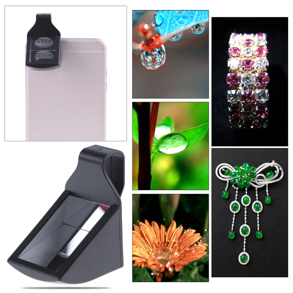 Reemplazo de lente de teléfono móvil, Clip Universal profesional para teléfono inteligente, lente móvil tipo periscopio de 90 grados - imagen 2