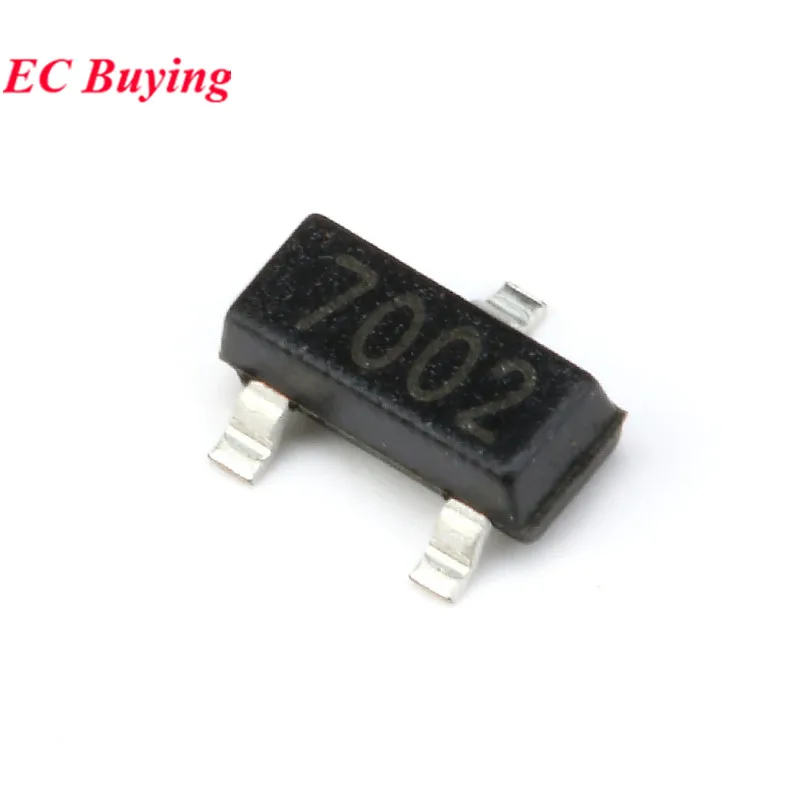 500 uds/20 piezas Uds 2N7002LT 2N7002 7002 MOSFET de canal N-CH SOT23 SMD IC MOS FET tubo de efecto de campo SOT-23 - imagen 2