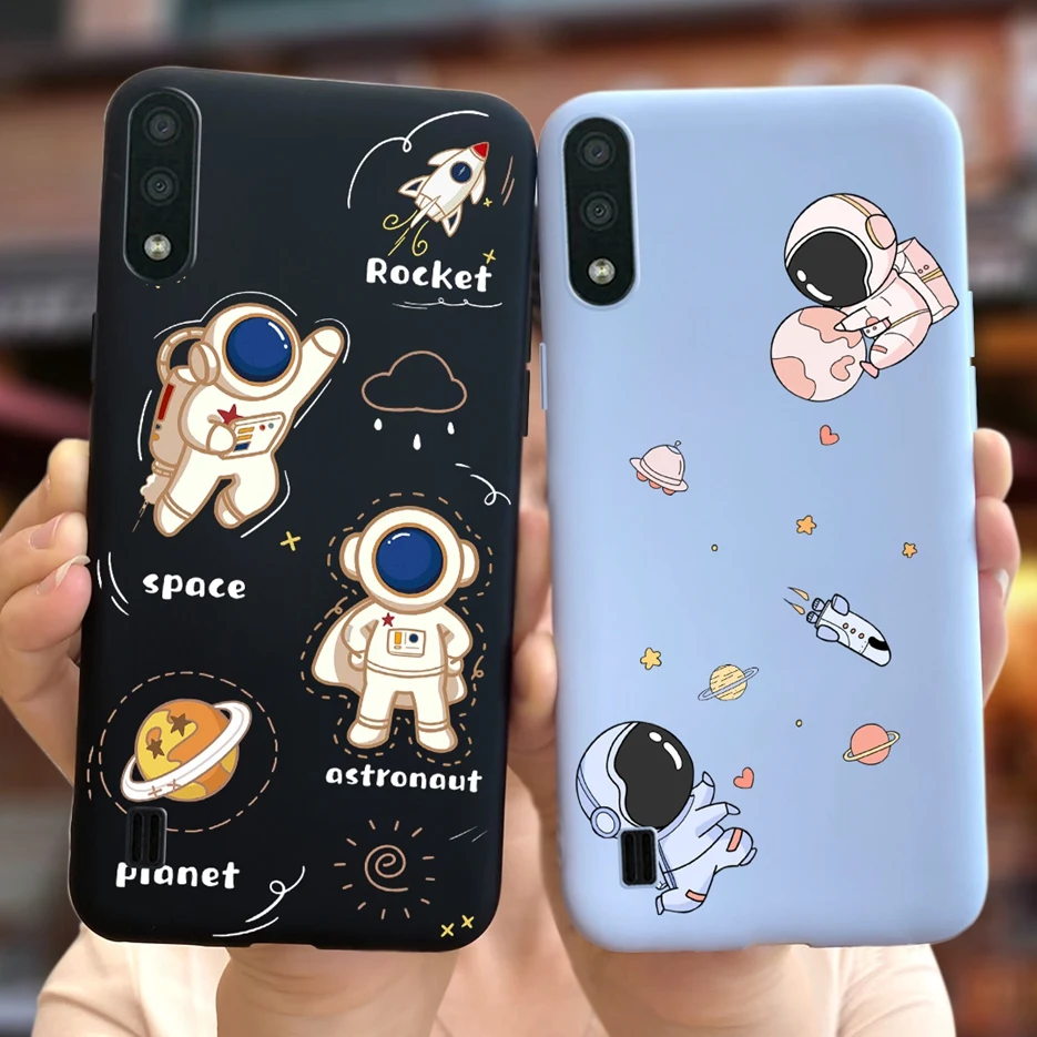 Para Samsung Galaxy A01 funda M01 Popular caramelo pintado contraportada suave TPU funda de teléfono para Samsung A01 Galaxy M01 A 01 Fundas Capa - imagen 4