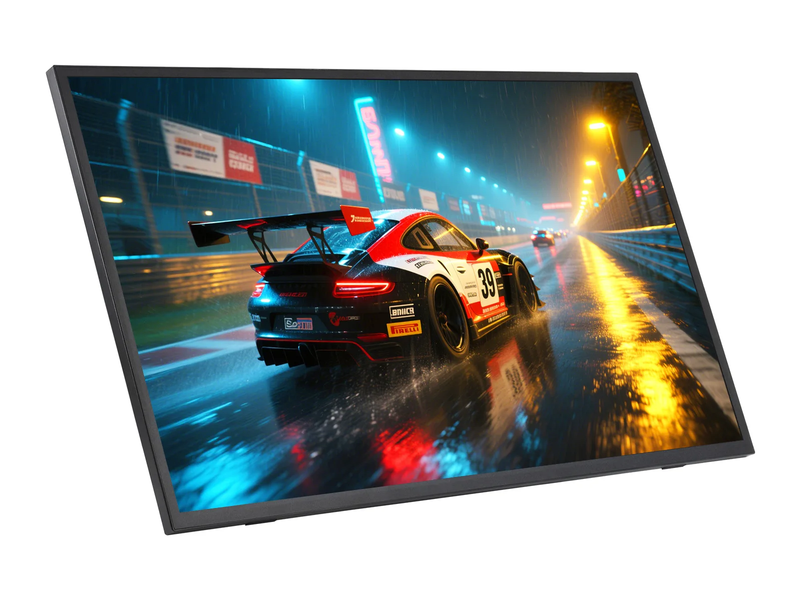 Monitor portátil Luckfox de 24,5 pulgadas 2K con soporte, 2560 × 1440, 165 Hz, 178 °   Ángulo de visión, para Raspberry Pi 5/4B/3B/3B+ - imagen 3