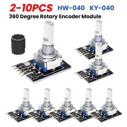 HW-040 Módulo codificador rotatorio 360° con pulsador de 5 V