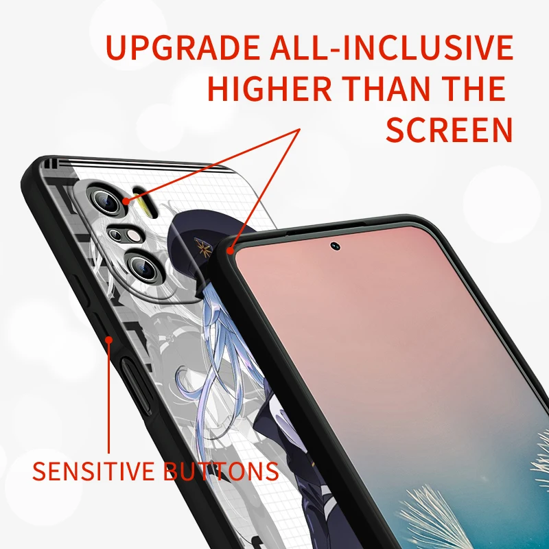 Anime 86 Eighty Six para Xiaomi Redmi Note 13 12 11E 11S 11 11T 10 10S 9 9S Pro Plus 4G 5G funda de teléfono negra - imagen 4