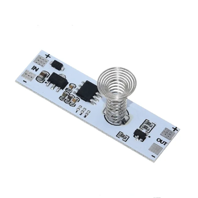Interruptor táctil de luz LED para gabinete multifunción, atenuación inteligente, módulo de atenuación de inducción capacitiva, 5V-24V - imagen 3
