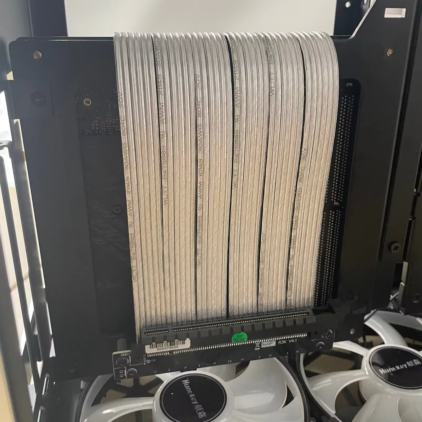 ADT Gen 5/4 Cable Riser PCIe 4.0 Dual Reverse – Extensión GPU ITX - imagen 4