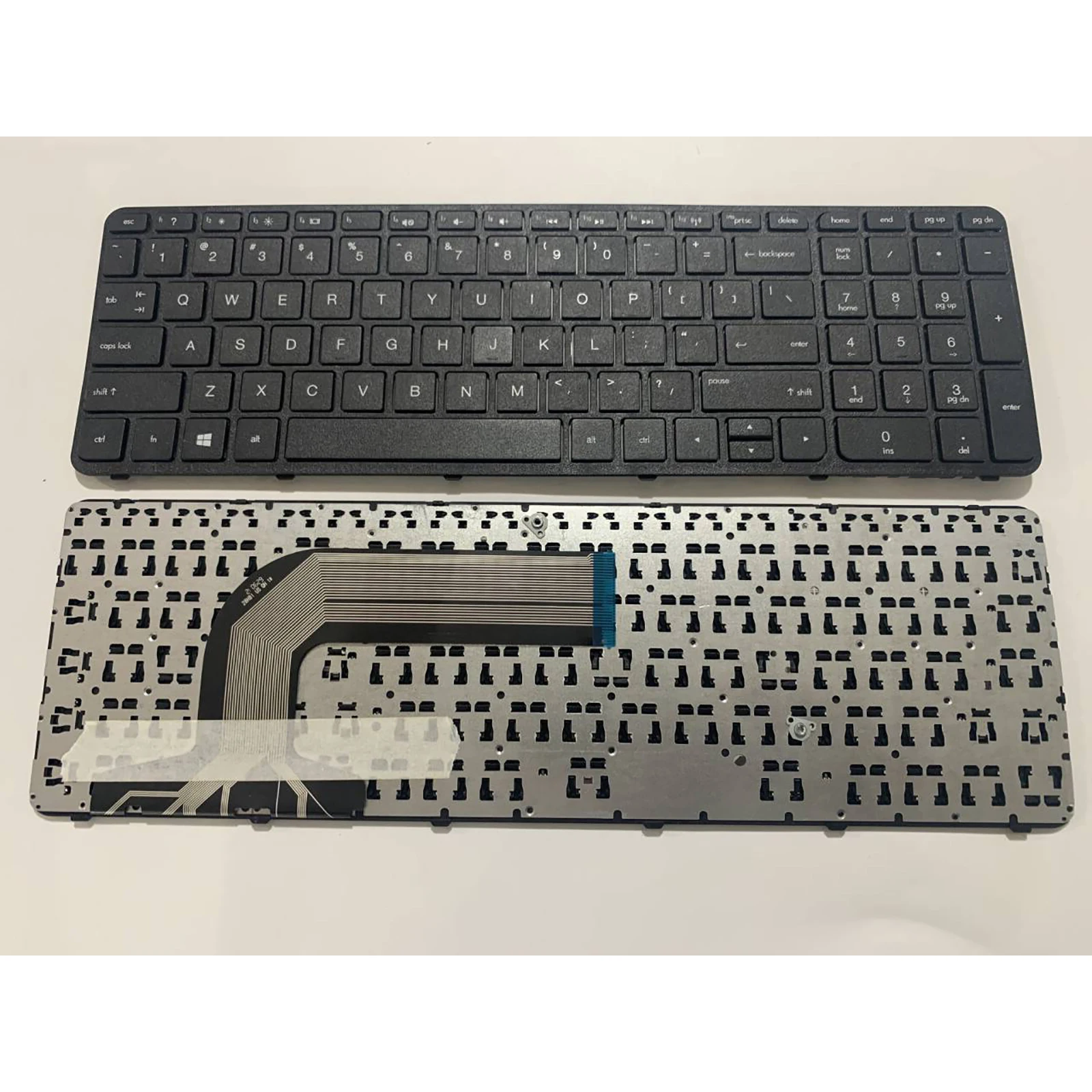 Teclado de ordenador portátil con diseño estadounidense para HP Pavilion 17-E040US 17-E046US 17-e000 17-e100 17z-e000 17-E 17-E010US 17-E020US