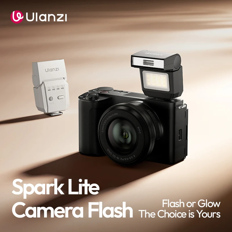 Ulanzi SL03 Mini cámara Flash luz velocidad Lite para Canon para Sony para Nikon para Fuji cámara DSLR Vlog fotografía al aire libre disparos - imagen 4