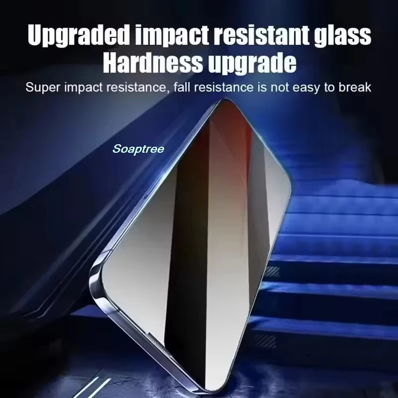 1-2 uds protectores de pantalla de vidrio templado antiespía sin polvo para Poco M7 Pro M6 M5S M4 M2 F7 F6 F5 F3 C75 C65 X7 X6 5G X5 X4 X3NFC - imagen 5