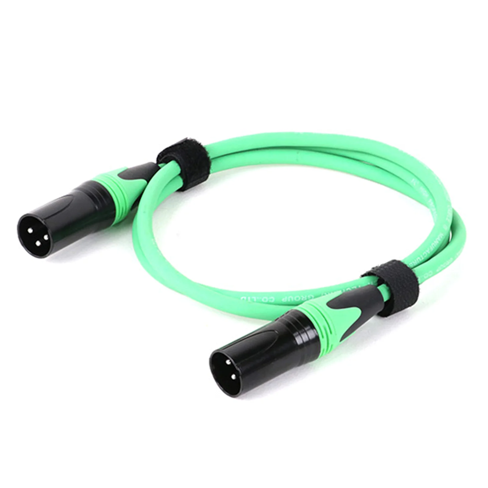 Cable XLR macho a macho M/M cañón de 3 pines OFC Audio lámina de Cable colorido + trenzado blindado para amplificador mezclador de micrófono 1 pieza 0,3 M-15 M - imagen 3