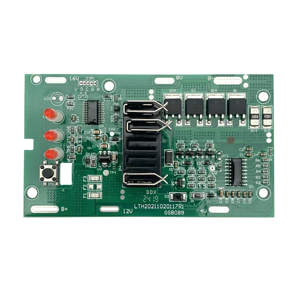 Batería carcasa de plástico PCB placa de circuito de protección de carga 18V 20V batería de iones de litio 4511396 adecuada para Ein 18V 20V - imagen 5