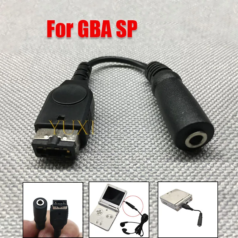 YUXI 1 pieza nuevo Cable adaptador de conector para auriculares de 3,5mm para Gameboy Advance GBA SP gba sp - imagen 3