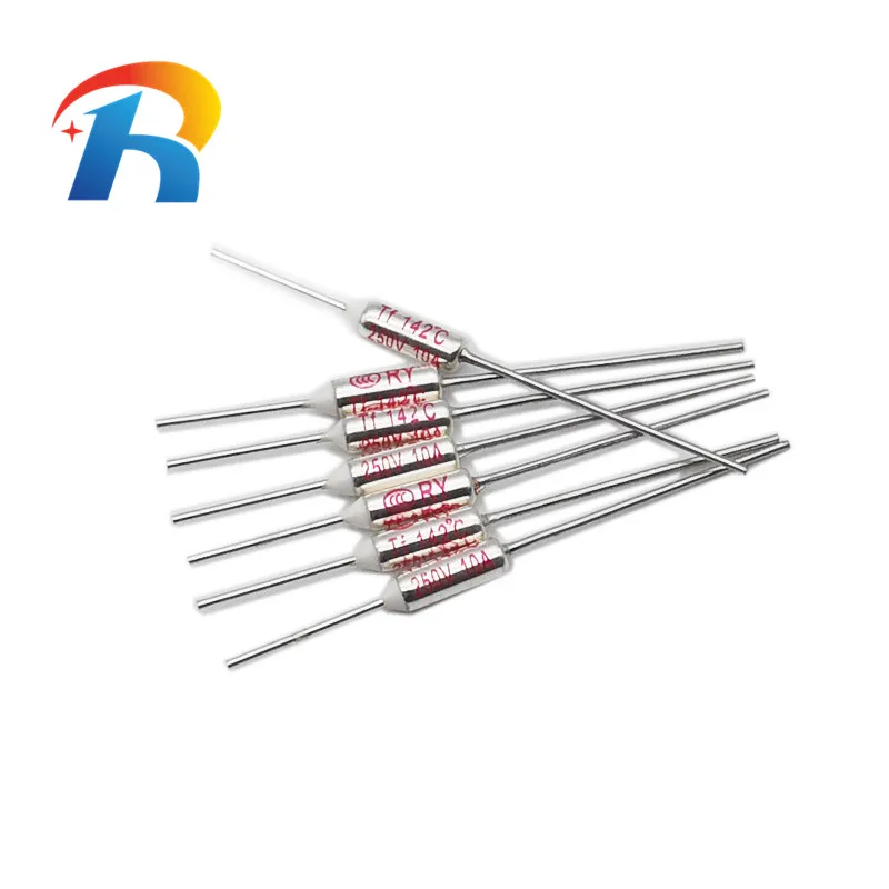 Envío Gratis 100 Uds TF fusible térmico RY 10A 15A 250V Control de temperatura interruptor del termostato 73C 142C 172C 192C 216C 240C grados - imagen 3