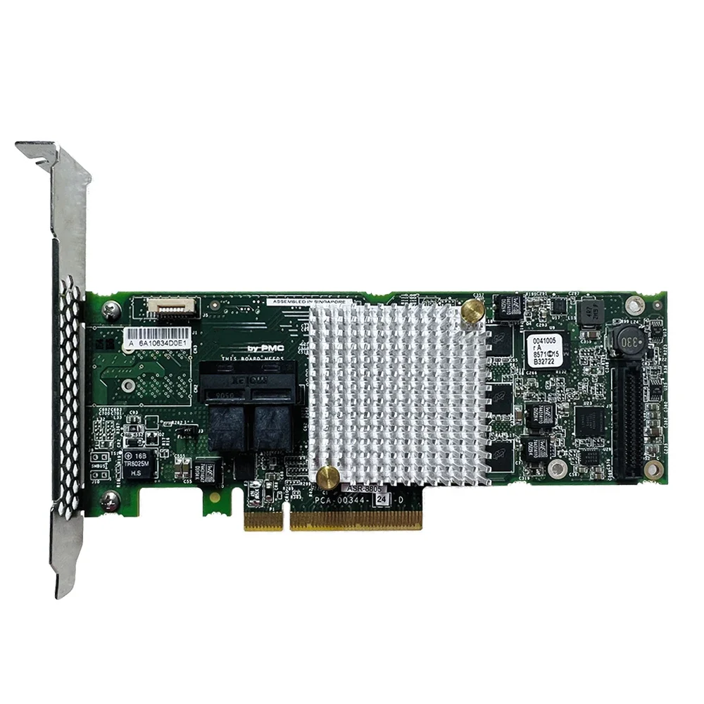 Original para Adaptec ASR-8805 PCI-E 3,0 SAS SATA SSD RAID 12 Gb/s tarjeta controladora externa PCI E tarjeta expansora tarjeta de expansión HBA - imagen 3