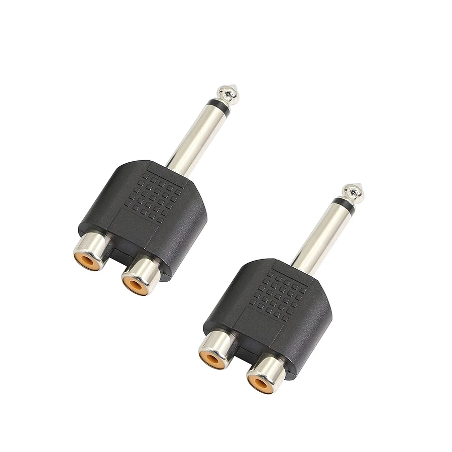 Mono 6.5 2RCA 2PCS