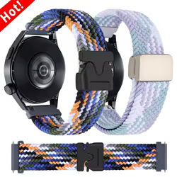 Correa con hebilla de paracaídas de nailon de 22mm para Xiaomi Watch S1 Pro/Active S2 46mm/42mm S3 S4 Correa Xiaomi Watch color 2 S4 pulsera deportiva