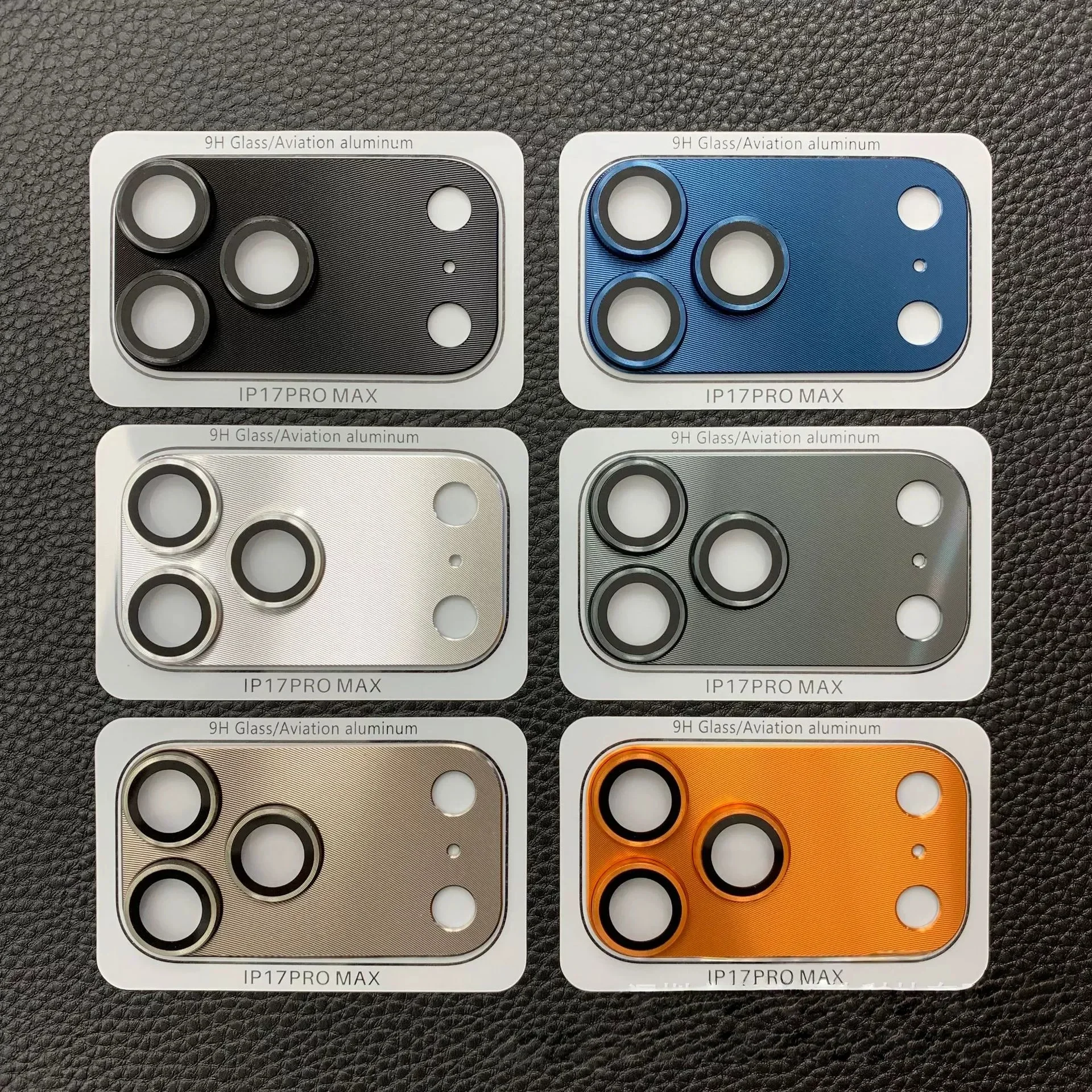 Cámara de armadura de Metal resistente Ultra HD, película protectora trasera de cubierta completa para IPhone 17 Pro Max 17Pro, tapa antihuellas de Color oficial - imagen 2