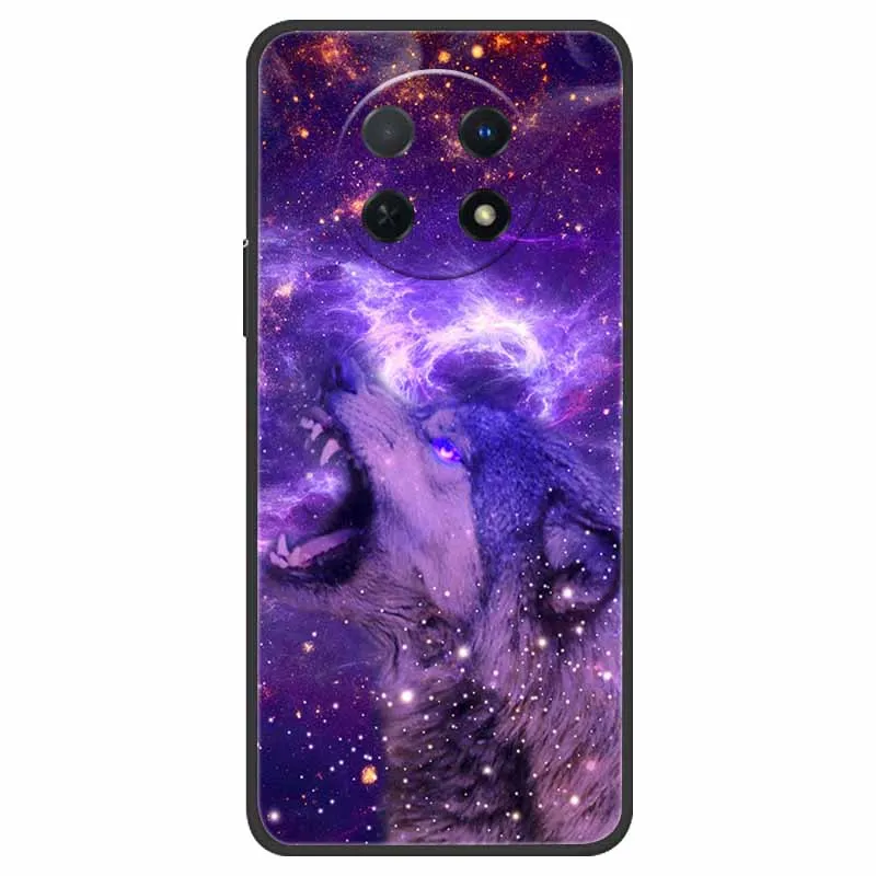 Funda trasera de TPU con dibujos animados para Huawei, carcasa protectora con dibujos de Lobo Y León para modelos nova Y91, novaY91, STG-LX1 Y 91 STG-LX2 - imagen 5
