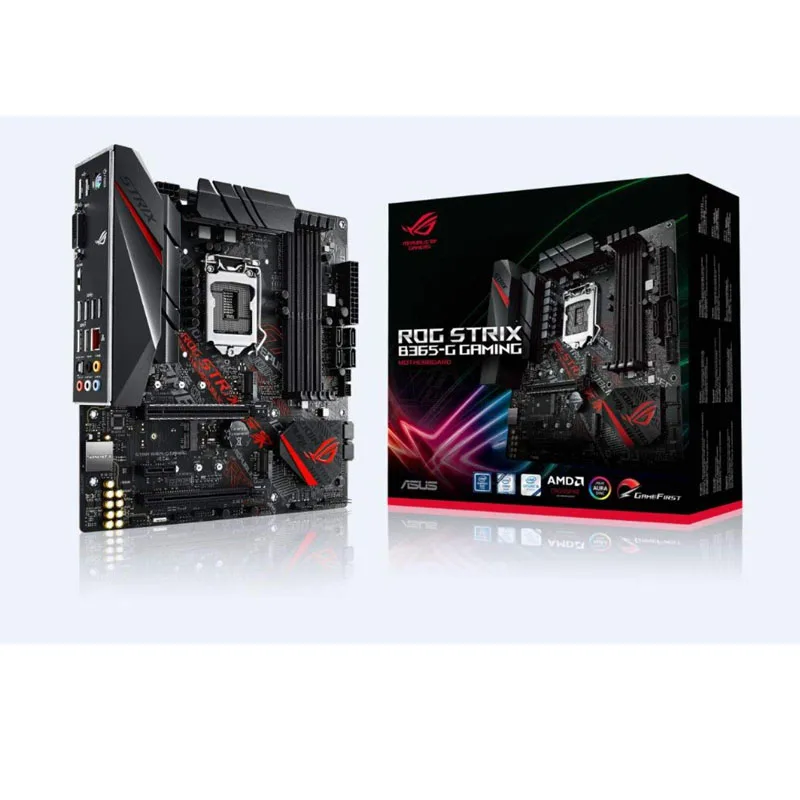 ASUS-placa base para juegos ROG STRIX B365-G, Intel LGA-1151, B365, mATX Dual, M.2, HDMI, DVI, SATA, 6 gbps, novedad